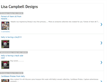 Tablet Screenshot of lisacampbelldesigns.blogspot.com