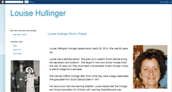 Desktop Screenshot of louisehullinger.blogspot.com