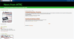 Desktop Screenshot of mtrconline.blogspot.com