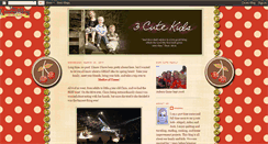 Desktop Screenshot of 3cutekids.blogspot.com