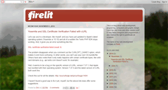 Desktop Screenshot of firelitdesign.blogspot.com