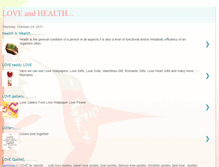 Tablet Screenshot of luvnhealth.blogspot.com