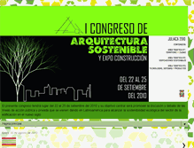 Tablet Screenshot of congresodearquitecturasostenible.blogspot.com