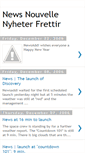 Mobile Screenshot of newsnouvellefrettir.blogspot.com