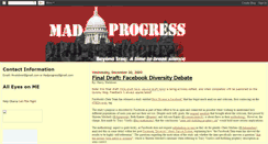 Desktop Screenshot of madprogress.blogspot.com