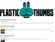 Tablet Screenshot of plastic-thumbs.blogspot.com