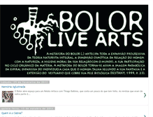 Tablet Screenshot of bolorarts.blogspot.com