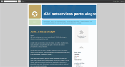 Desktop Screenshot of d2dnetservicos.blogspot.com
