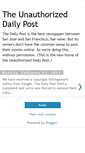 Mobile Screenshot of dailypostonline.blogspot.com