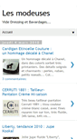 Mobile Screenshot of lesmodeuses.blogspot.com