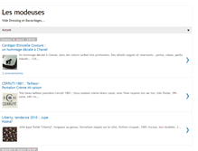 Tablet Screenshot of lesmodeuses.blogspot.com
