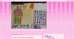 Desktop Screenshot of mrsdivacakes.blogspot.com