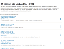 Tablet Screenshot of 500millasdelnorte.blogspot.com