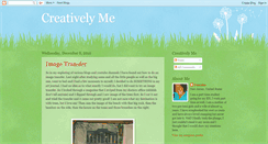 Desktop Screenshot of creativelymedee.blogspot.com