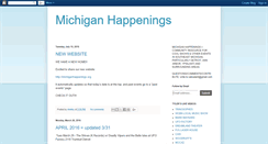 Desktop Screenshot of michiganhappening.blogspot.com