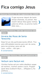 Mobile Screenshot of ficacomigojesus.blogspot.com