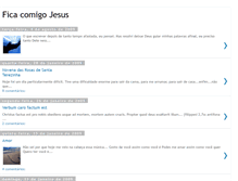 Tablet Screenshot of ficacomigojesus.blogspot.com
