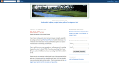 Desktop Screenshot of justplaygolf.blogspot.com