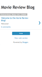 Mobile Screenshot of moviereviewblog.blogspot.com