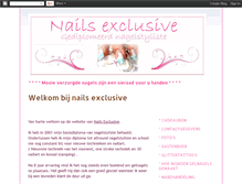 Tablet Screenshot of nails-exclusive.blogspot.com