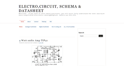 Desktop Screenshot of electrocircuitschema.blogspot.com