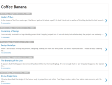 Tablet Screenshot of coffeebanana.blogspot.com