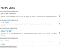Tablet Screenshot of healthydrunk.blogspot.com