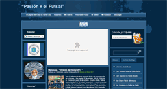 Desktop Screenshot of cejusa-futsal.blogspot.com