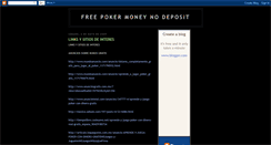 Desktop Screenshot of free-poker-money-no-deposit.blogspot.com