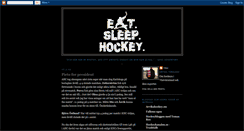 Desktop Screenshot of eatsleepandhockey.blogspot.com