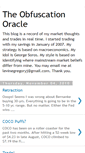 Mobile Screenshot of obfuscationoracle.blogspot.com