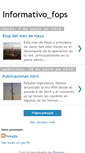 Mobile Screenshot of informativofops.blogspot.com