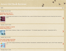 Tablet Screenshot of jerseygirlbookreviews.blogspot.com