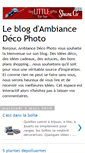 Mobile Screenshot of ambiancedecophoto.blogspot.com