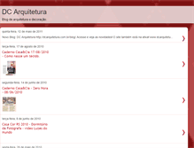 Tablet Screenshot of dcarquitetura.blogspot.com