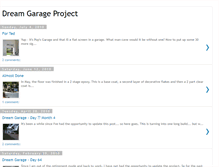 Tablet Screenshot of dreamgarageproject.blogspot.com