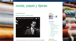 Desktop Screenshot of modapapelytijeras.blogspot.com