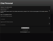 Tablet Screenshot of chatpersonal.blogspot.com