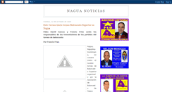 Desktop Screenshot of naguanoticias.blogspot.com