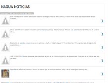 Tablet Screenshot of naguanoticias.blogspot.com