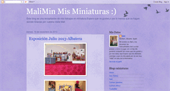 Desktop Screenshot of maliminminiaturas.blogspot.com