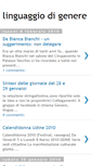 Mobile Screenshot of linguaggiodigenere.blogspot.com