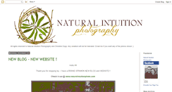 Desktop Screenshot of natural-intuitionphotography.blogspot.com