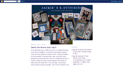 Desktop Screenshot of jackiesxstitching.blogspot.com