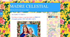 Desktop Screenshot of madrecelestial.blogspot.com