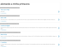 Tablet Screenshot of alentandoprimavera.blogspot.com