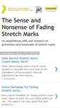 Mobile Screenshot of fading-stretch-marks.blogspot.com