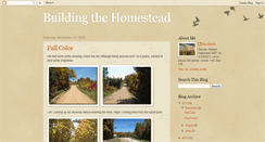 Desktop Screenshot of garvinhomestead.blogspot.com