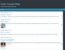 Tablet Screenshot of codyyoungblog.blogspot.com