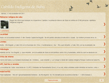 Tablet Screenshot of cabildoindigenadesuba.blogspot.com